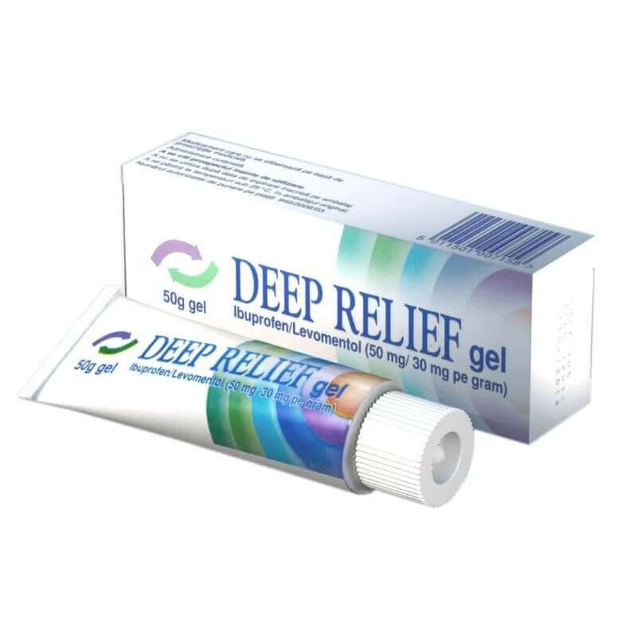 Deep Relief, 2 × 50 g, Mentholatum
