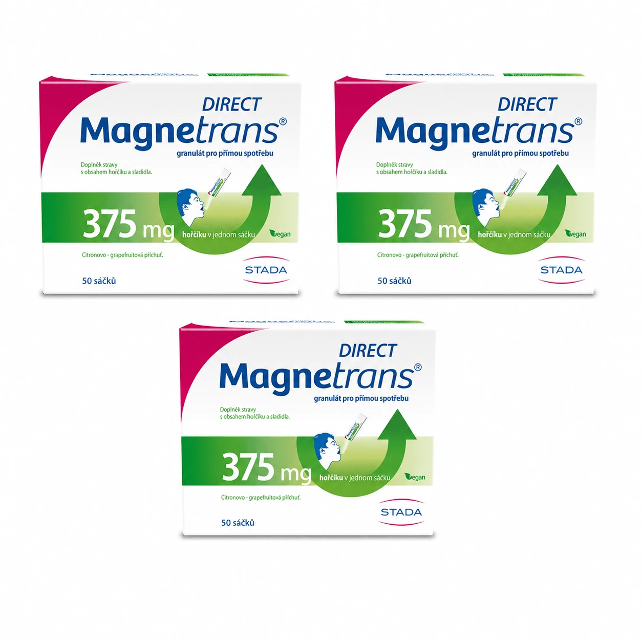 Magnetrans Direct 375 mg, 3x50 Beutel, Stada