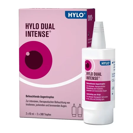 HYLO DUAL INTENSE Augentropfen, 2 x 10 ml