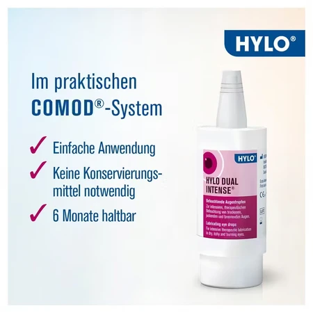 HYLO DUAL INTENSE Augentropfen, 2 x 10 ml