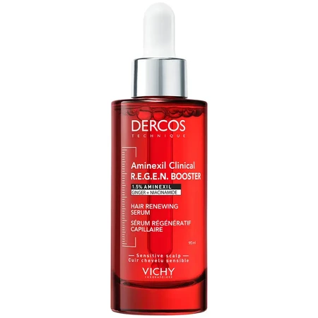 Vichy Dercos Aminexil Clinical Booster, suero capilar, 2x90 ml