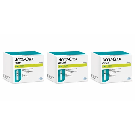 Tiras reactivas Accu-Chek Instant, 3 x 100 unidades, Roche