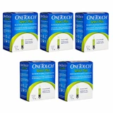 Bandelettes de test de glycémie OneTouch Select Plus, 5 x 50 bandelettes, Lifescan