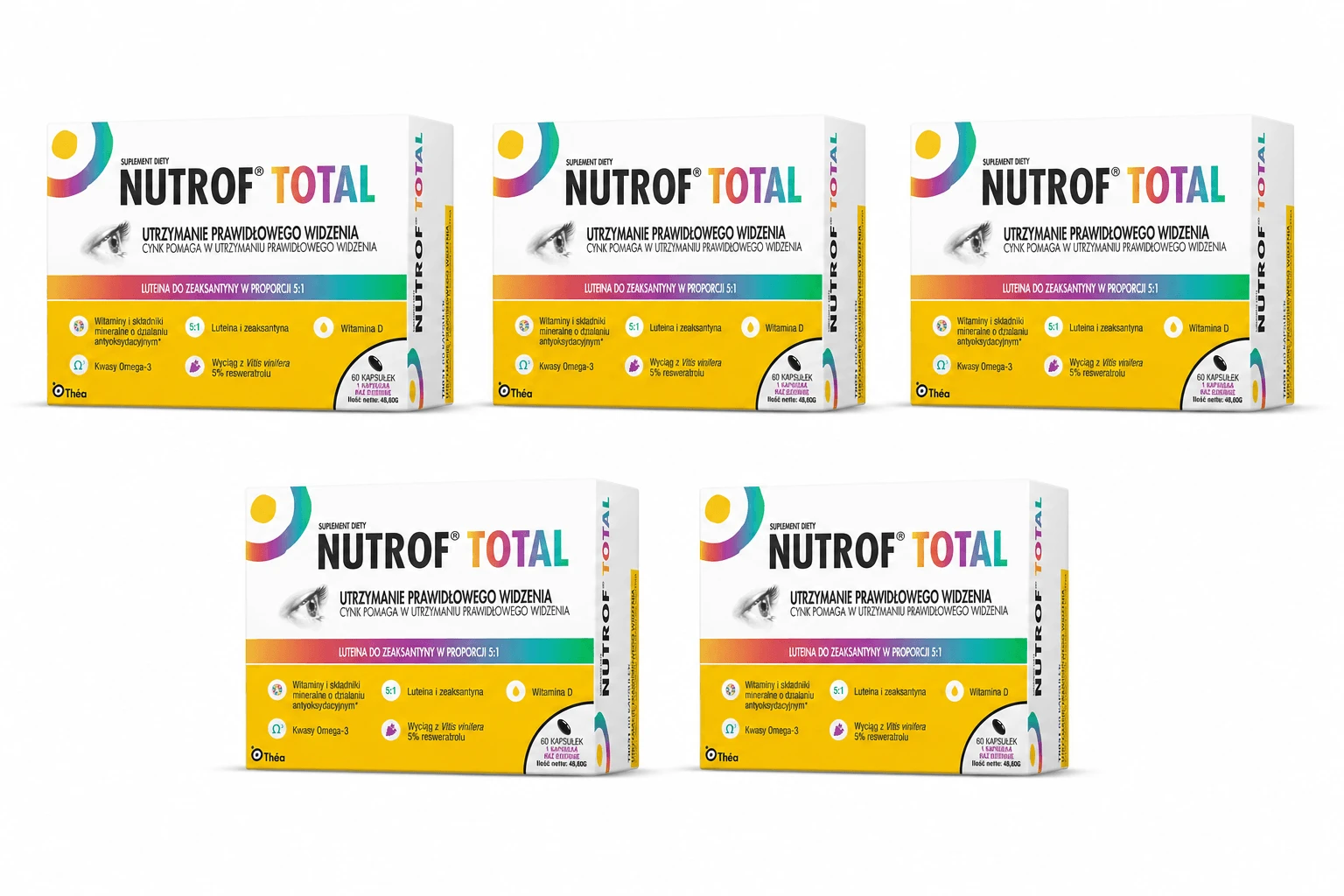 Nutrof Total, 5x60 Kapseln