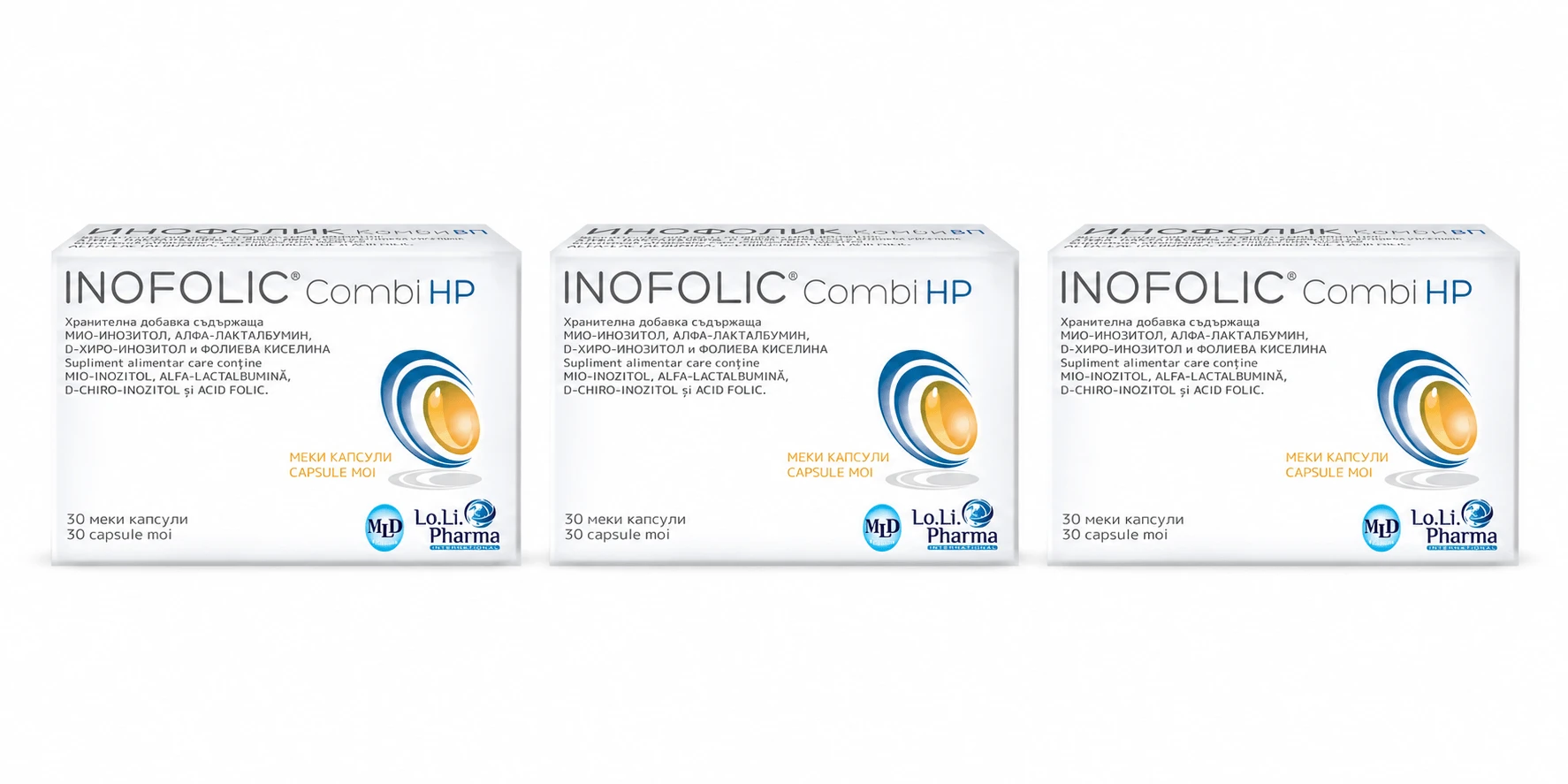 Inofolic Combi HP, 3x30 Kapseln, Lo Li Pharma
