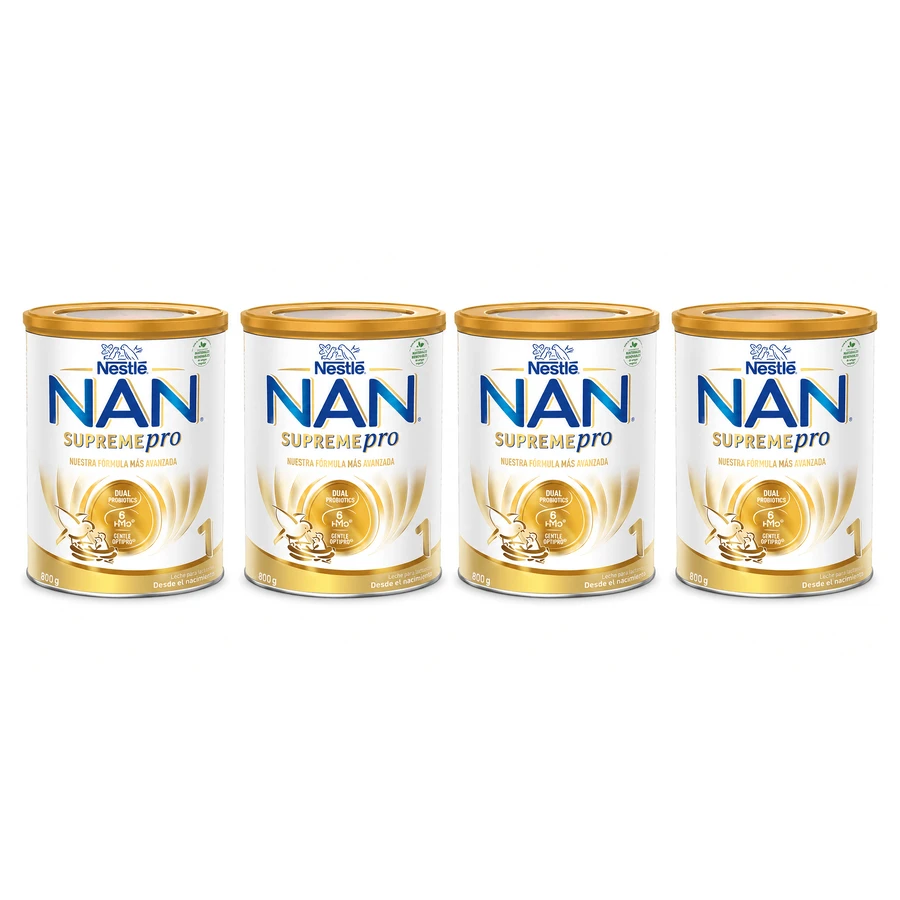 Nan 1 Supreme Pro Milchpulver-Nahrung, 4x800 g, Nestle