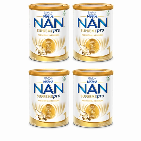 Nan 1 Supreme Pro Milchpulver-Nahrung, 4x800 g, Nestle