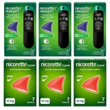 Nicorette Freshmint Spray, 1 mg, 39,6 ml, + Nicorette Clear 10 mg, 21 Pflaster, McNeil