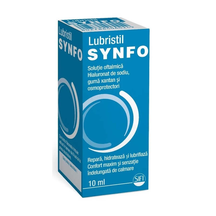 Vitreoclar Plus, 60 Tabletten + Lubristil Synfo, 20 ml, Sifi