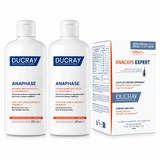 Ducray Anacaps Expert 90 + Anaphase 2 × 400 ml
