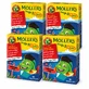 Omega-3-Fisch-Gummibärchen mit Himbeergeschmack, 4 Packungen à 36 Gummibärchen, Möller’s