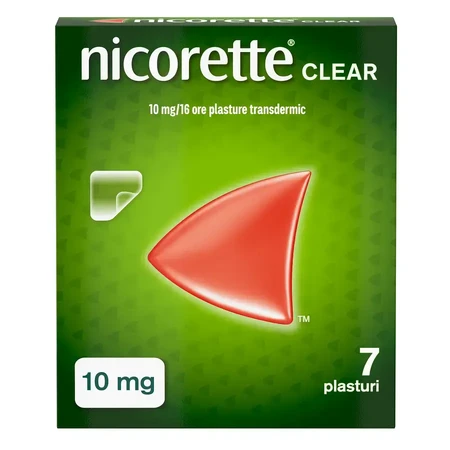 Nicorette Clear 10 mg, 4 x 7 Pflaster, McNeil