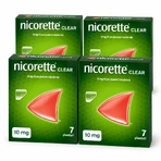 Nicorette Clear 10 mg, 4 x 7 Pflaster, McNeil
