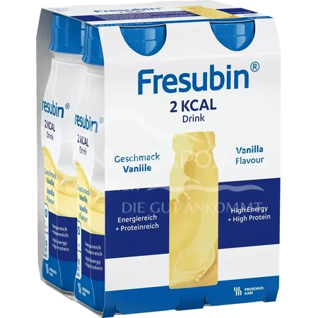 Fresubin 2 kcal Drink, 24x200 ml - Vanilla Flavor, Fresenius Kabi