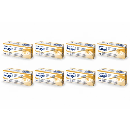 Żel do oczu Recugel 8x10 g, Bausch & Lomb: ceny i cechy