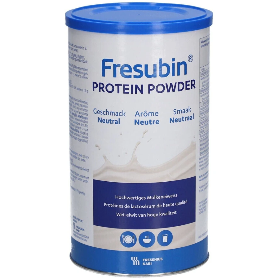 Fresubin pudră proteică neutră, 4x300 g -  fără gluten și lactoză, Fresenius Kabi