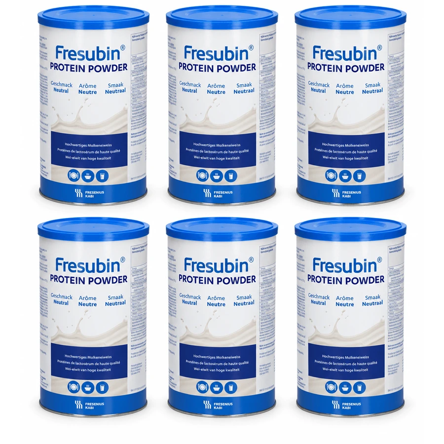Fresubin pudră proteică neutră, 6x300 g -  fără gluten și lactoză, Fresenius Kabi