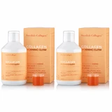 Morning Glow Flüssigkollagen mit Hyaluronsäure und Vitaminen, 2x500 ml, Swedish Collagen