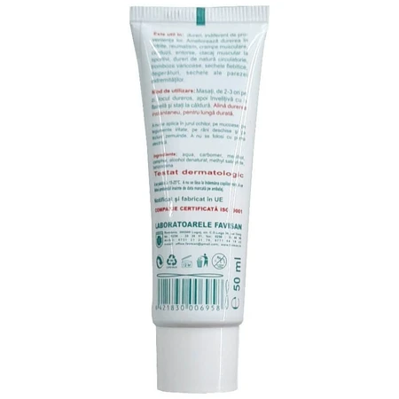 Gel de masaje Favisan Favibalsam, 50 ml