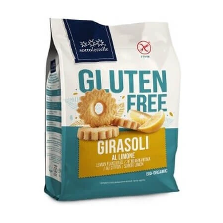 Bio-, vegane, glutenfreie Zitronenkekse, 200 g, Sottolestelle