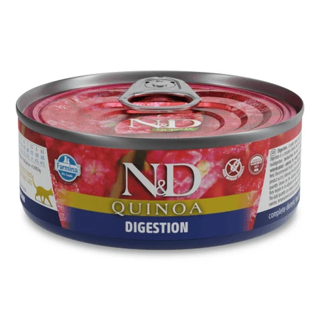 N&D Quinoa Digestion Katzenfutter (nass), 80 g, Farmina