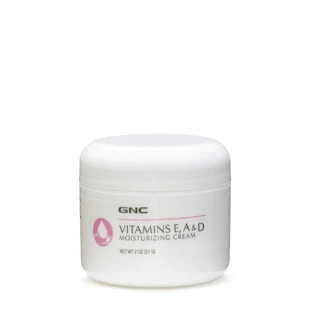 Gnc Vitaminas E, A y D Crema Hidratante, Crema Hidratante Con Vitaminas E, A y D, 57 G