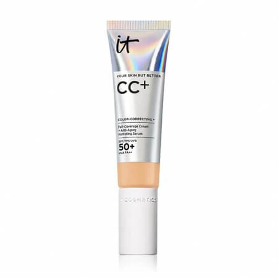 Global Medium CC+ Getönter Concealer mit voller Deckkraft und LSF 50+, 12 ml, It Cosmetics