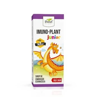 Imuno-Plant Junior Thyme and Echinacea Syrup, 200 ml, Dorel Plant
