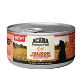 Comida húmeda para gatos adultos con salmón y pollo, 85 g, Acana