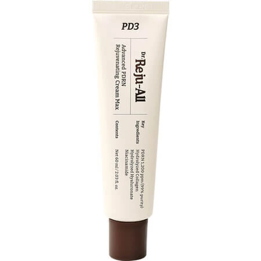 Hochwirksame verjüngende und regenerierende Gesichtscreme mit PDRN und Niacinamid, 60 ml, Dr. Reju-All