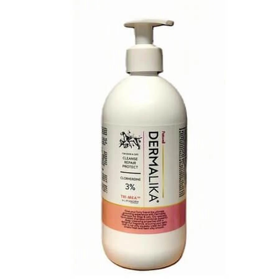 Dermalika 3 % CHDG-Shampoo für Hunde und Katzen, 500 ml, Petswell