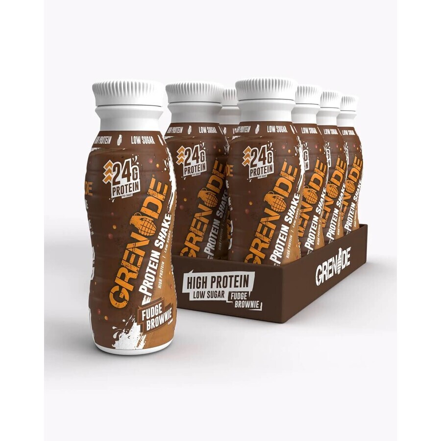 Grenade Protein-Shake, Schokolade Fudge Brownie aromatisiert Rtd Protein-Shake, 330 Ml