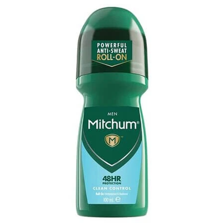 Clean Control Roll-On-Antitranspirant für Männer, 100 ml, Mitchum