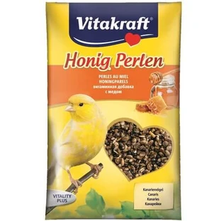Vitamine mit Honig für Sittiche – Honigperlen, 20 g, Vitakraft