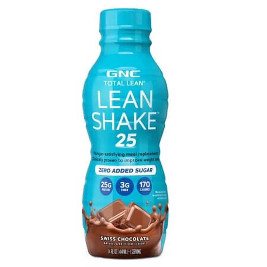 Koktajl o smaku szwajcarskiej czekolady Total Lean, 414 ml, GNC: ceny i cechy