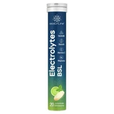 Électrolytes à la menthe et au citron vert de Bsl, 20 comprimés effervescents, BioSunLine