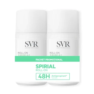 Lot de déodorants à bille Spirial, 50 + 50 ml, Svr