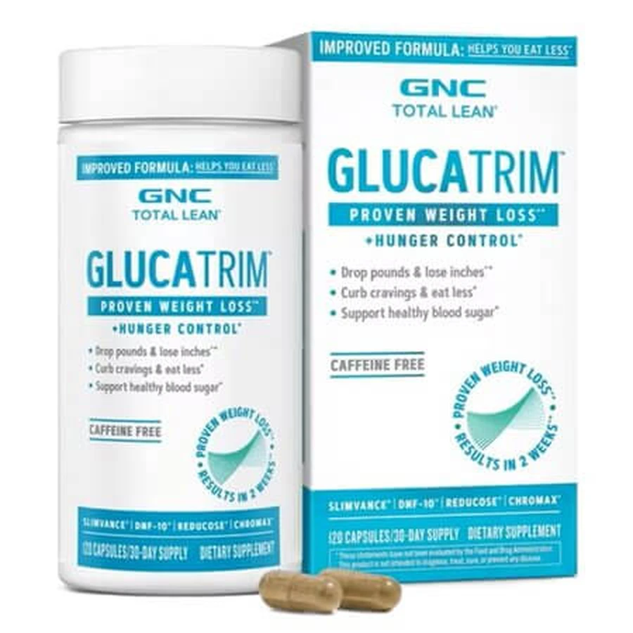 Glucatrim – Bewährte Gewichtsabnahme, 120 Kapseln, GNC