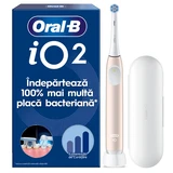 Cepillo de dientes eléctrico rosa con kit de viaje iO2, 1 unidad, Oral-B
