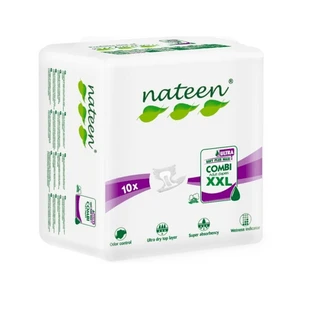Pieluchy dla dorosłych Combi Plus Line, rozmiar XXL, opakowanie 10 sztuk, Nateen