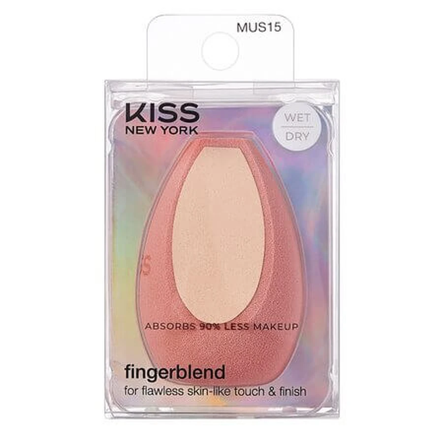 Finger Blend Cut 3 make-upsponsje, 1 stuk, Kiss