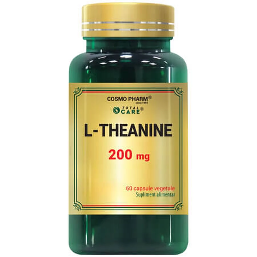 L-Theanin, 200 mg, 60 Kapseln, Cosmo Pharm