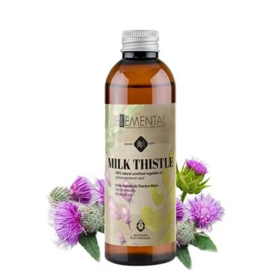 Olio di cardo mariano, 100 ml, Ellemental
