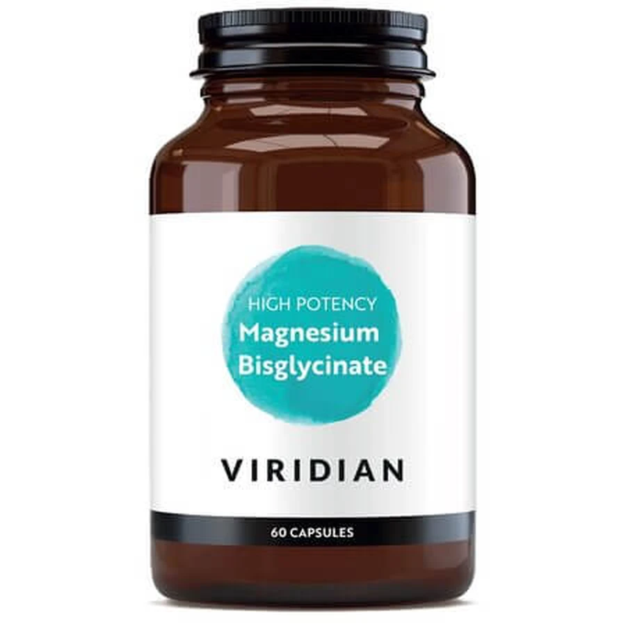 Zeer krachtig magnesiumbisglycinaat, 60 capsules, Viridian