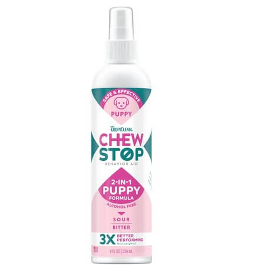 Chew Stop – spray przeciwgryzowy dla szczeniąt, 236 ml, Tropiclean: ceny i cechy