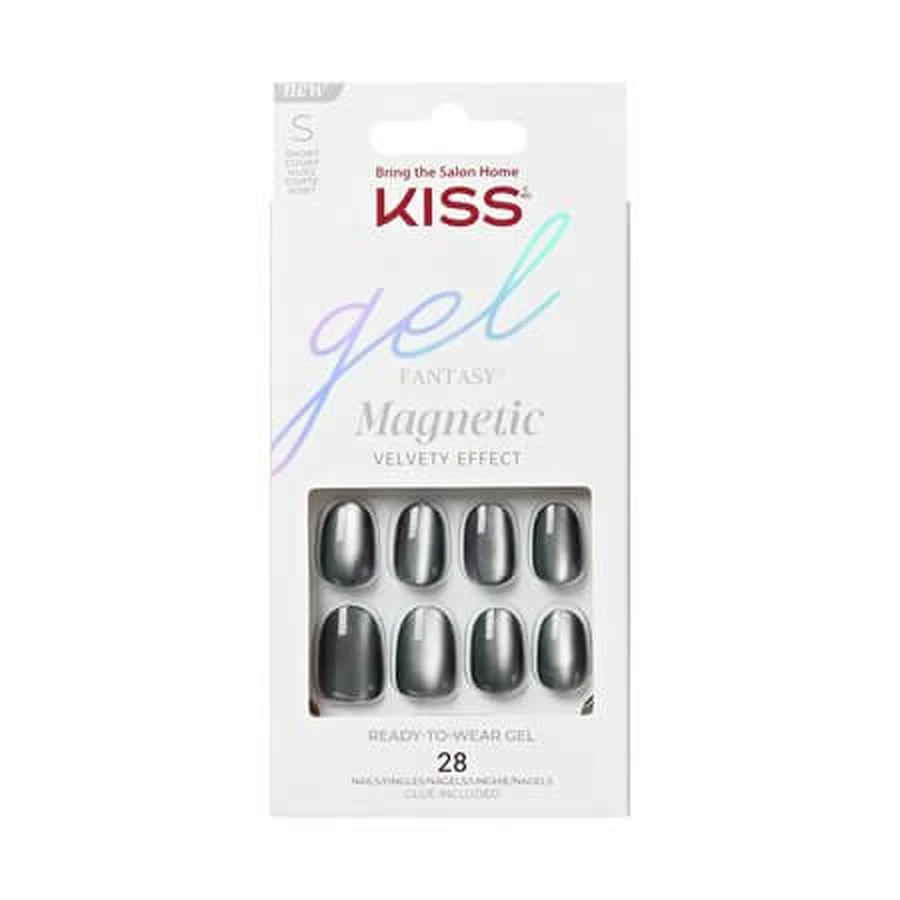 Faux ongles « Fantasy Magnetic Dial Me Gel », 28 pièces, Kiss