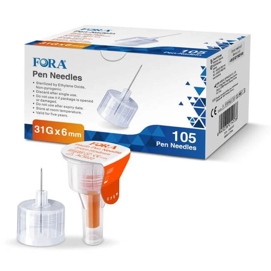 Aghi Fora PEN 31 g, 6 mm, ForaCare Europe GmbH