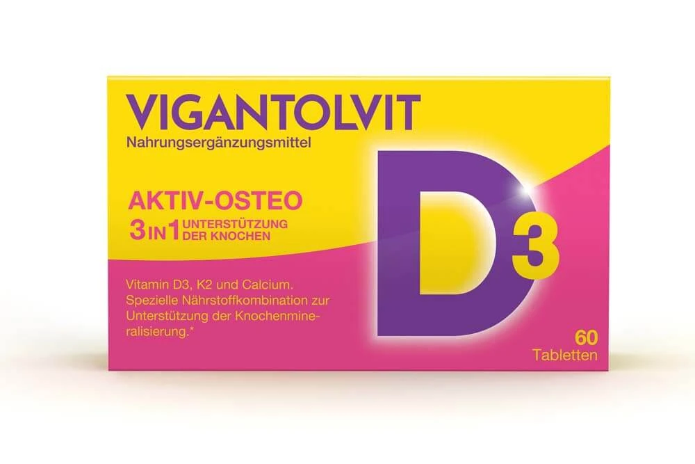 VIGANTOLVIT® Vitamin D3 K2 Calcium