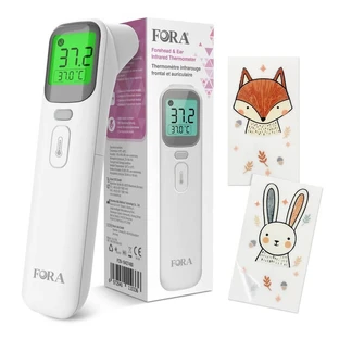 FORA Bluetooth Forehead & Ear Infrared Thermometer AoJ, 1 piece