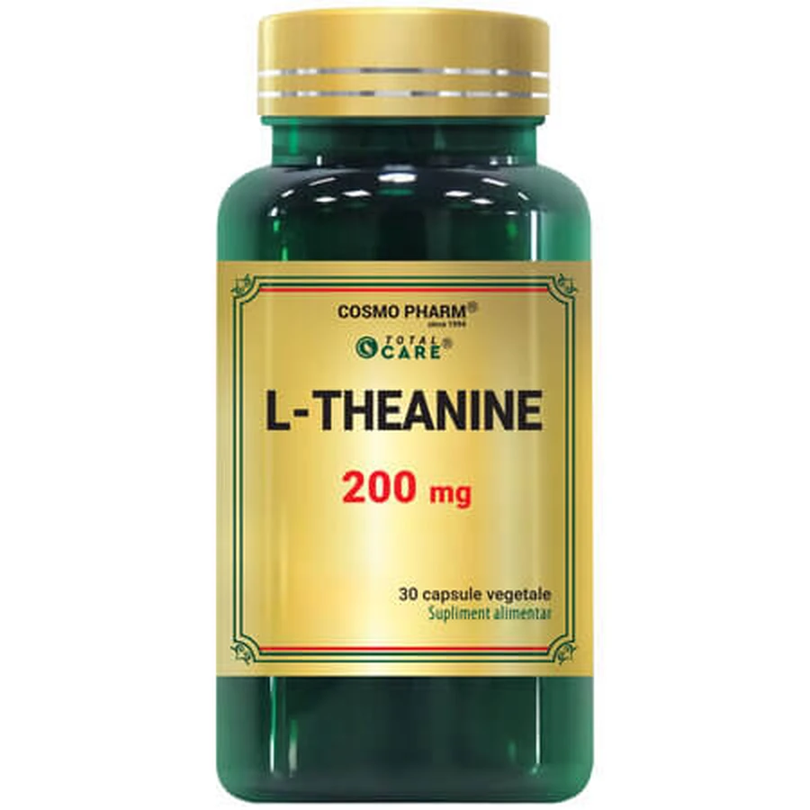 L-teanina, 200 mg, 30 capsule, Cosmo Pharm